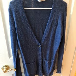 Light Navy Cardigan